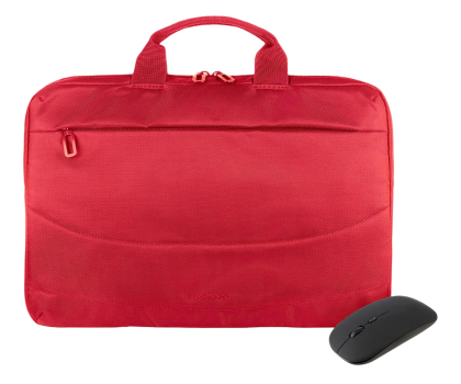 Torba do laptopów Tucano Borsa Idea 15,6" + Myszka Czerwona